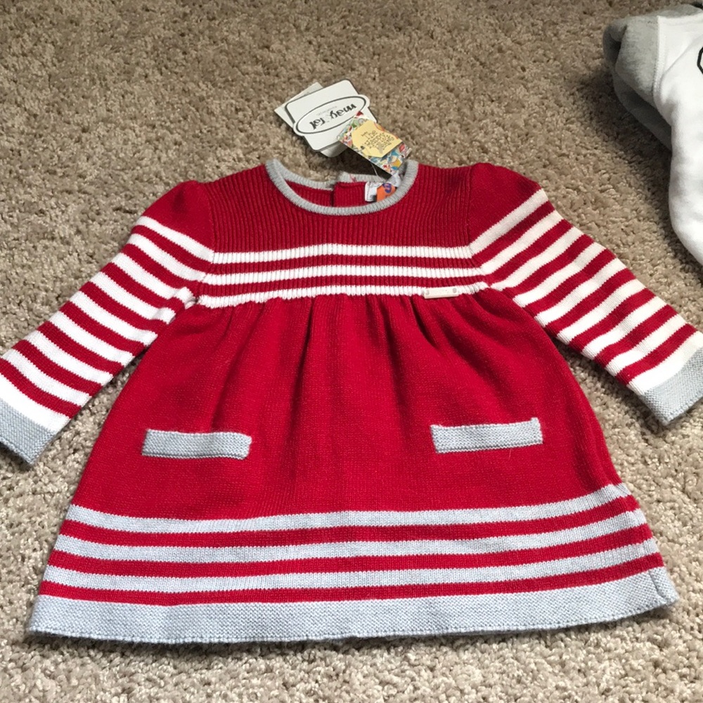 Mayoral knit dress. NWT sz 4-6 months